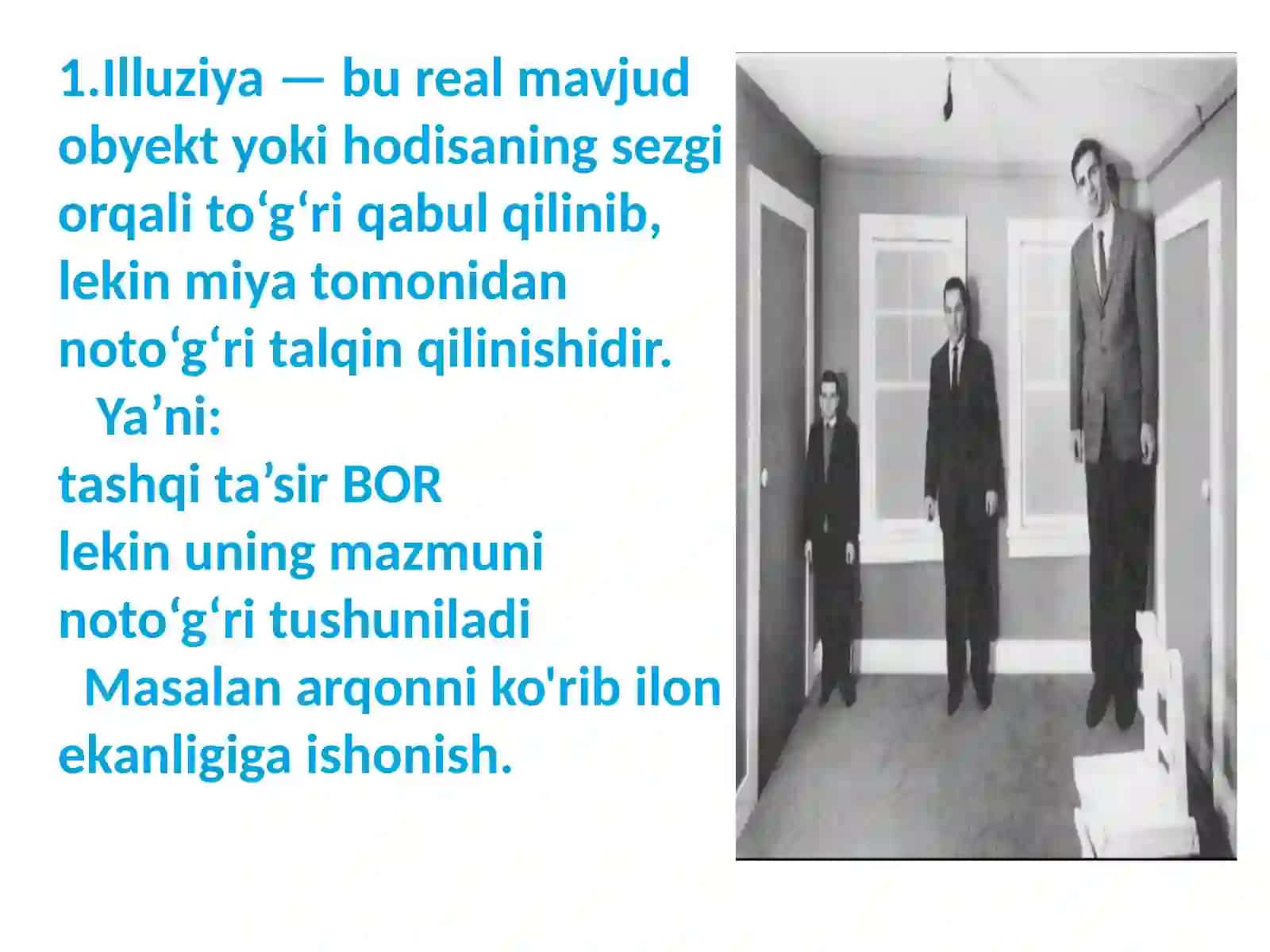 Idrok buzilishi 4