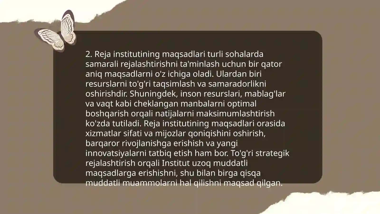 Reja instituti va bozor instituti 4