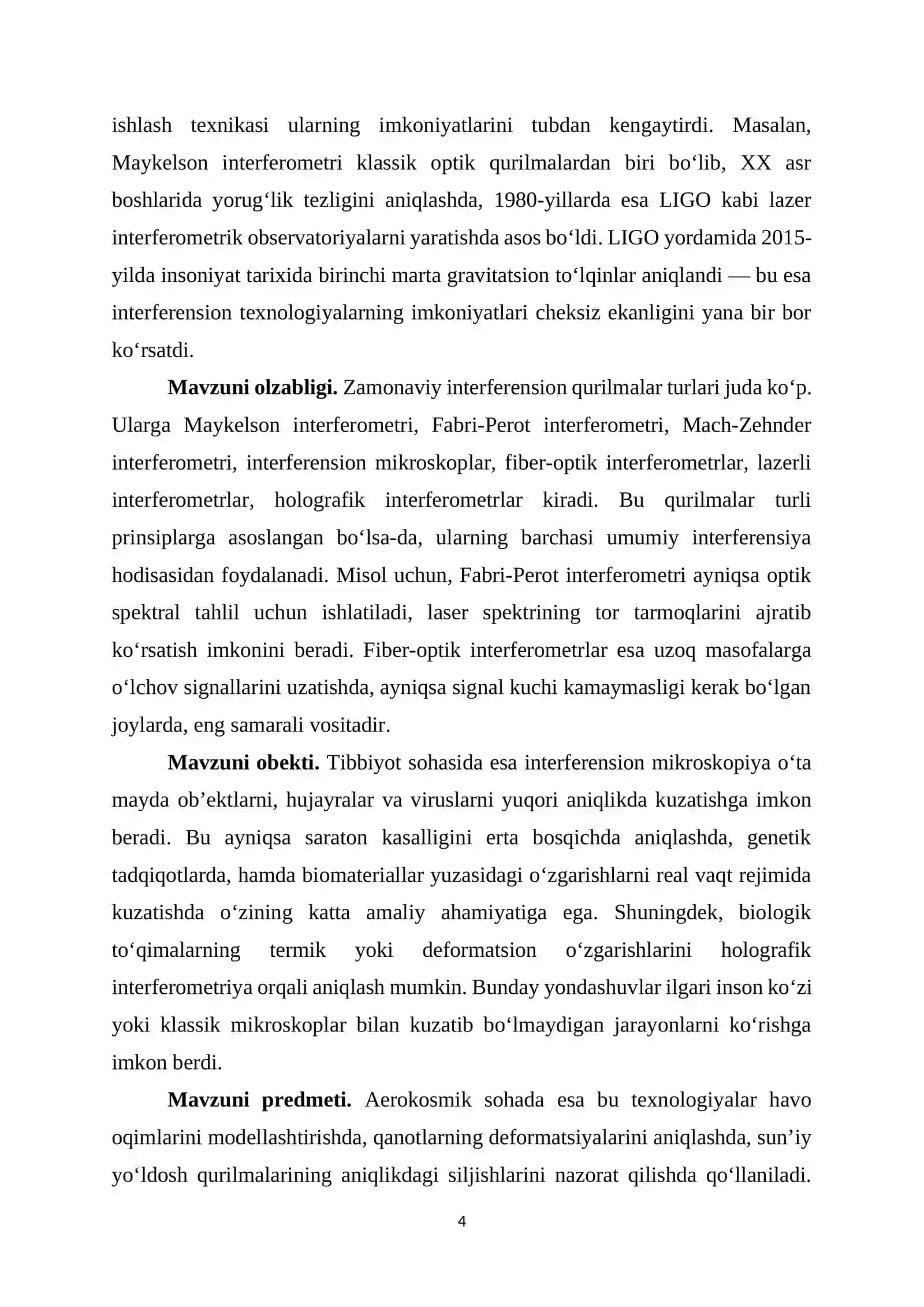 Zamonaviy interferension qurilmalar 4
