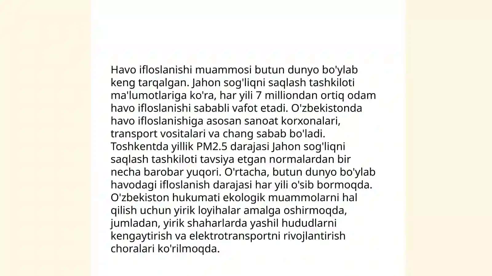 Ekologik muammolar 4