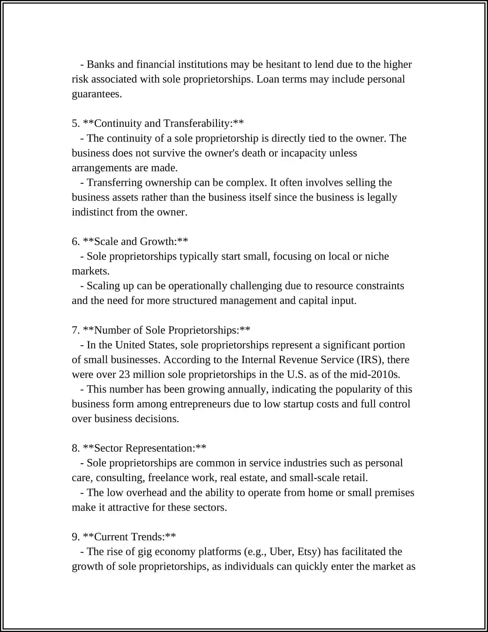 TYPES OF BUSINESS 4