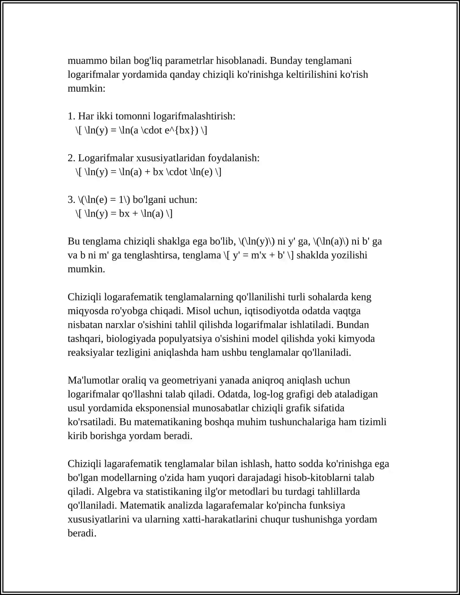 LAGARAFEMLIK TENGLAMALAR 4