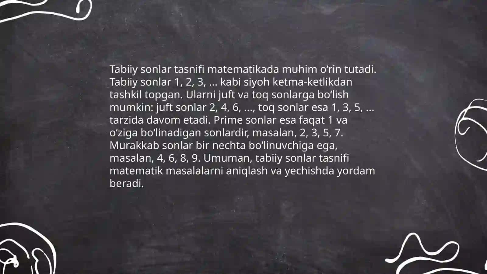 Bo'lib ko'rish va bo'linayotgan sonlar 4