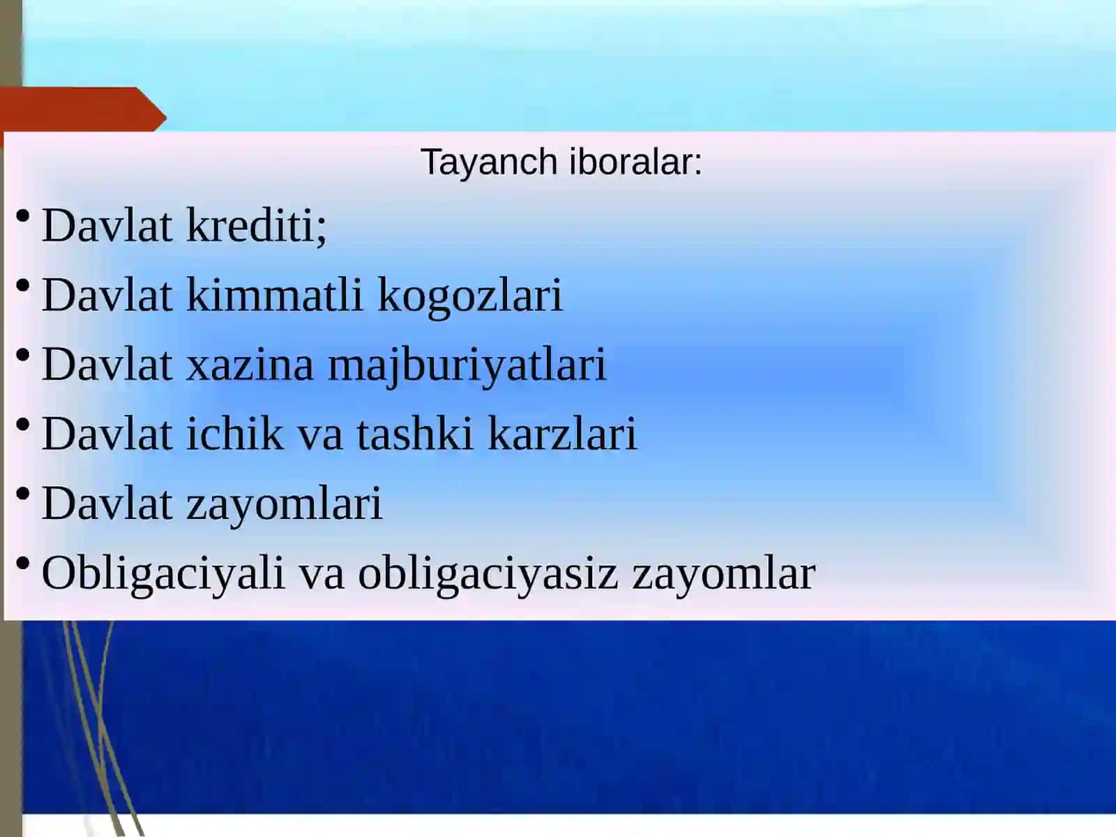DAVLAT KRЕDITI 4