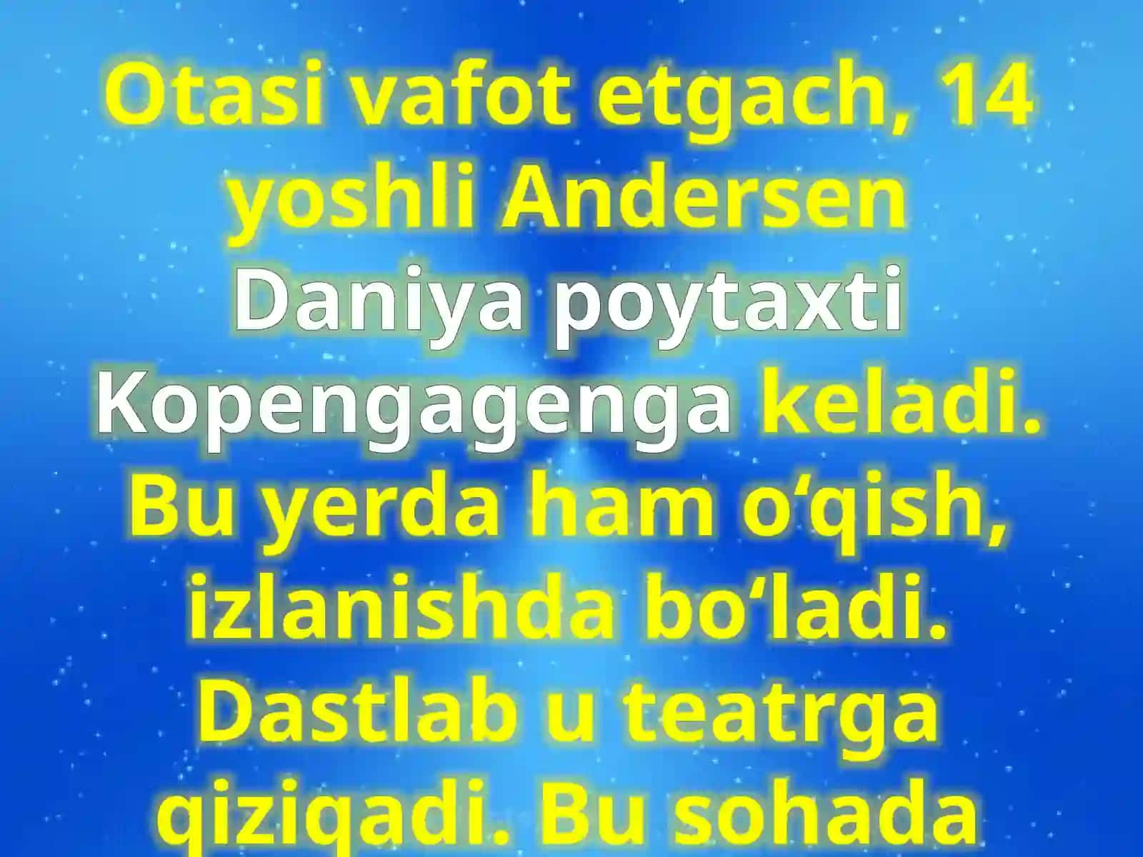 5-sinf Adabiyot Xans Kristian Andersen Bulbul ertagi dars taqdimoti 4