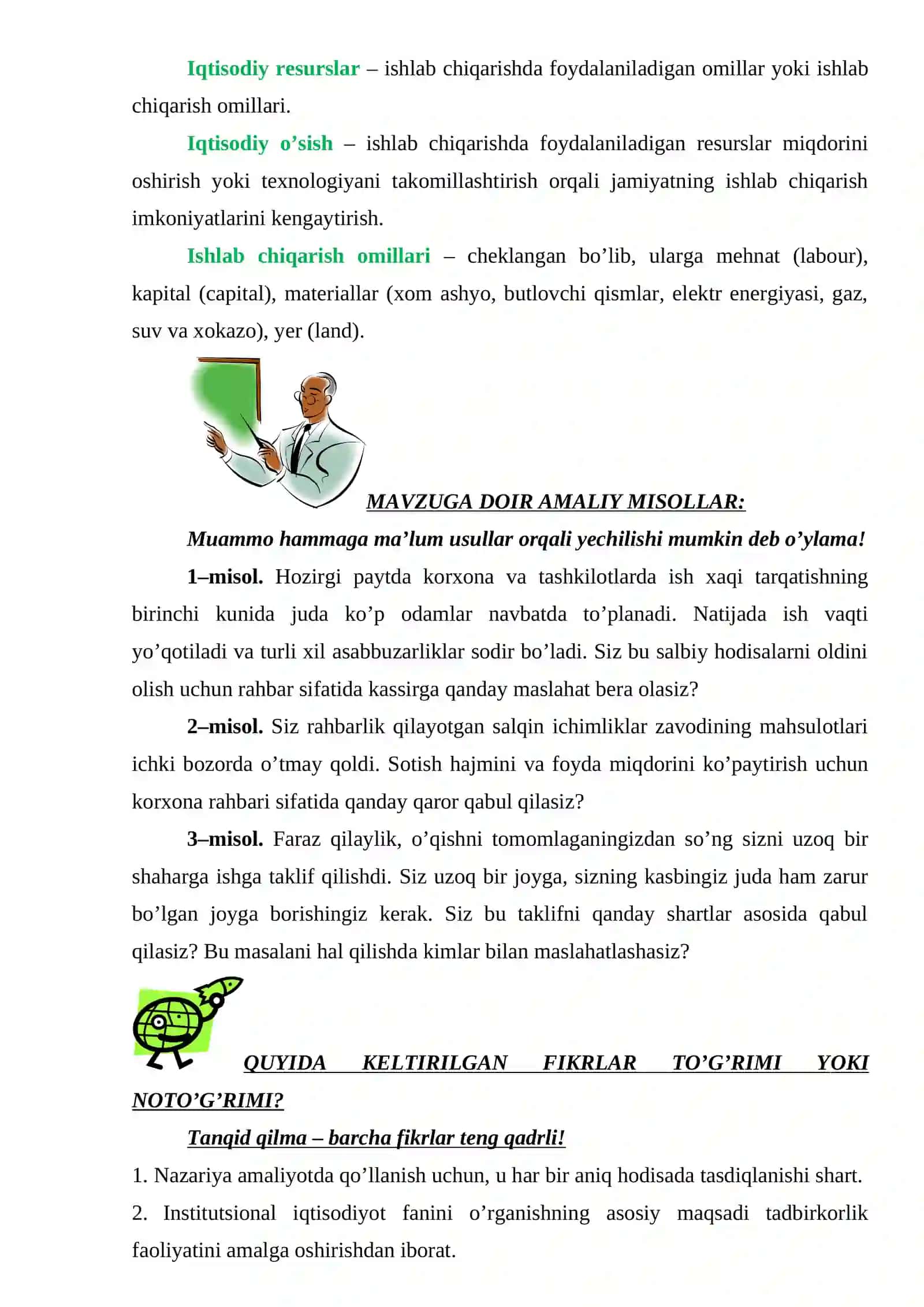 Mamlakatda iqtisodiyot 4