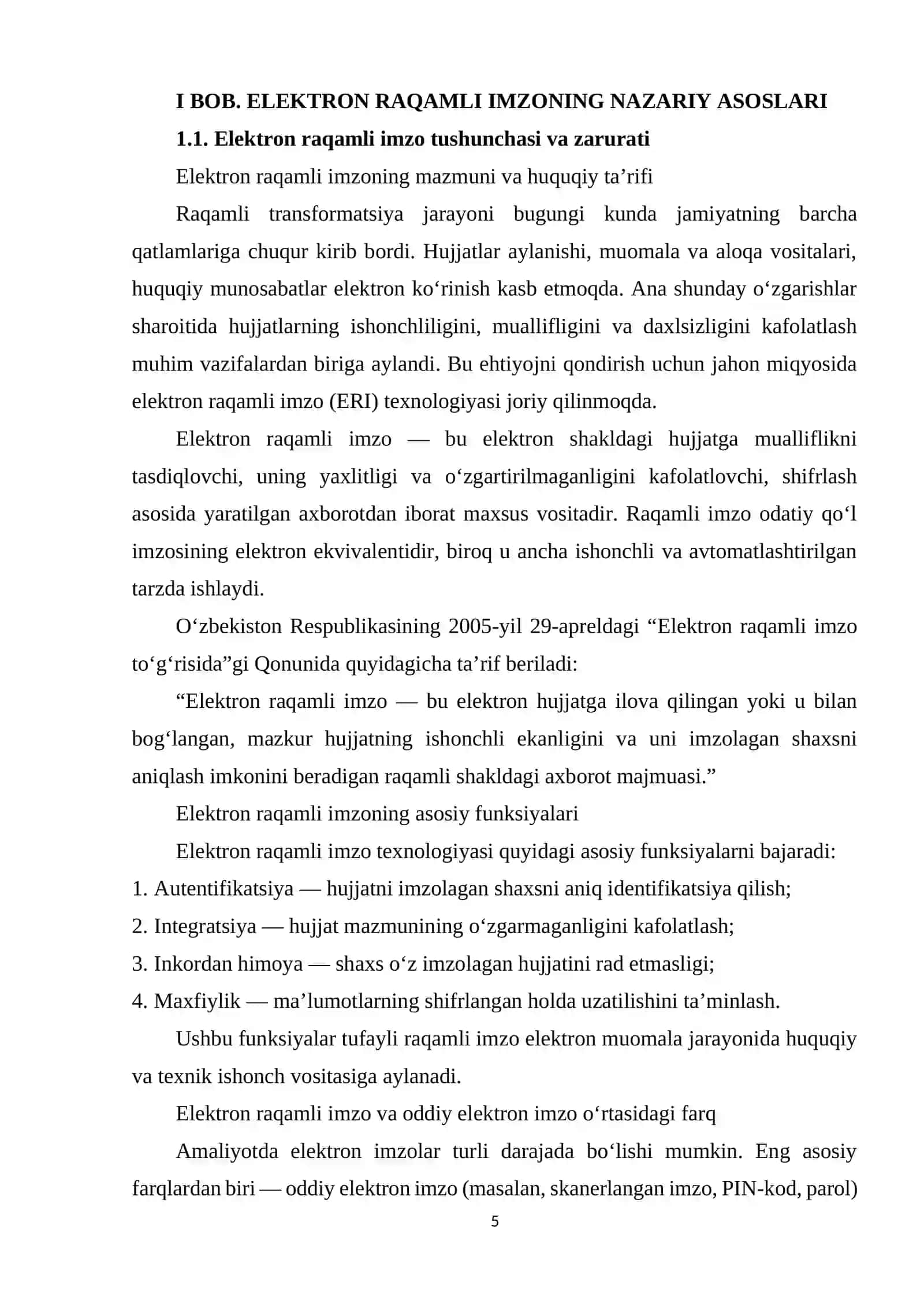 ELEKTRON RAQAMLI IMZO 4