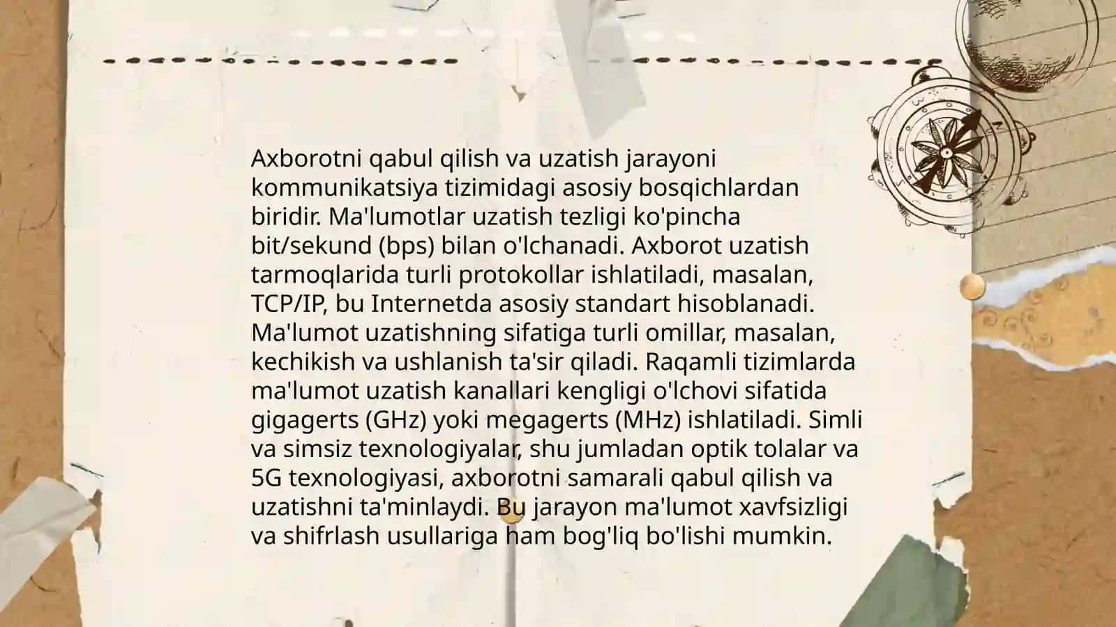 Informatika o'qitish metodikasi 5-sinf uchun 4