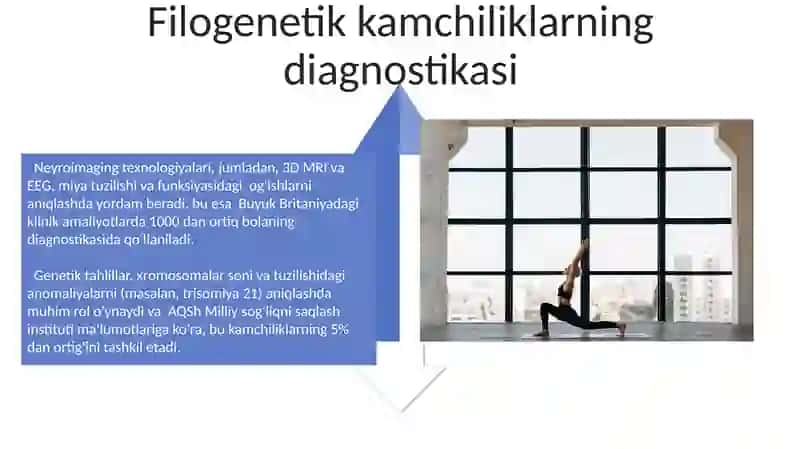 Odamlarda rivojlanishning filogenetik nuqsonlari 4