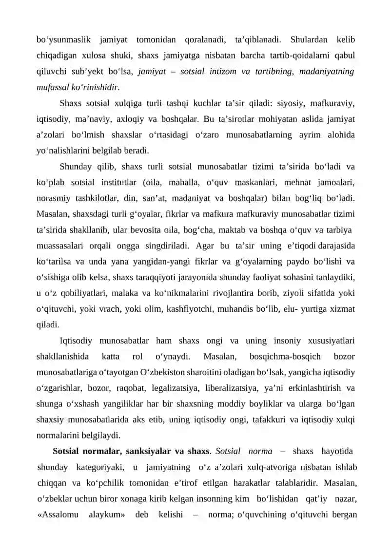 Shaxsning sotsial ruhiyolari 4