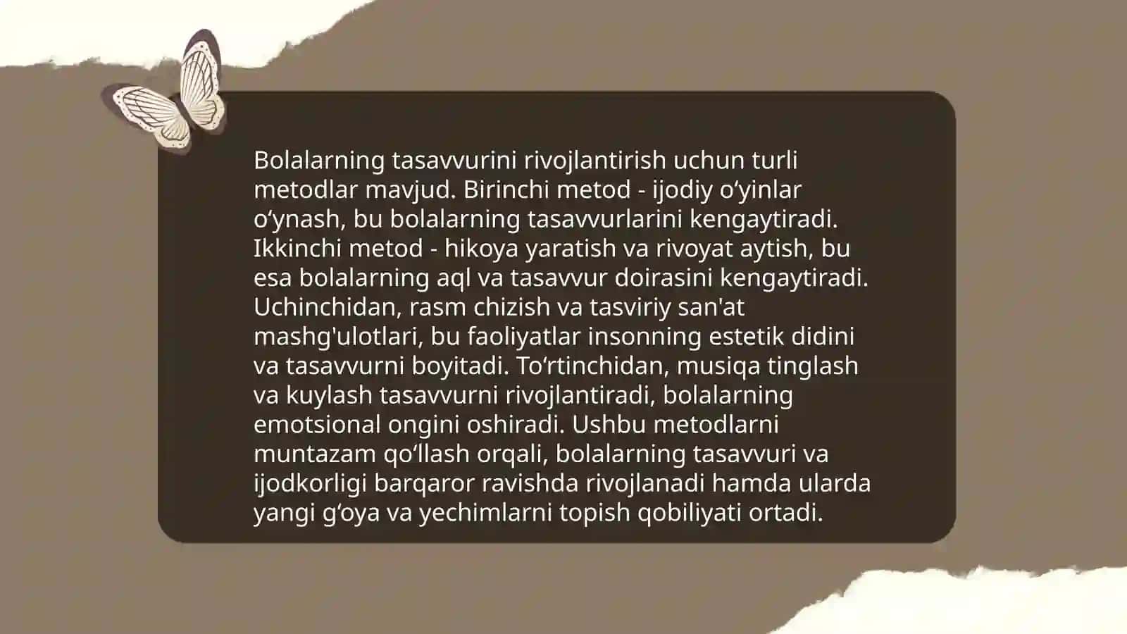 Turli yoshdagi bolalar guruhida rasim chizishga o'rgatish metodlari 4