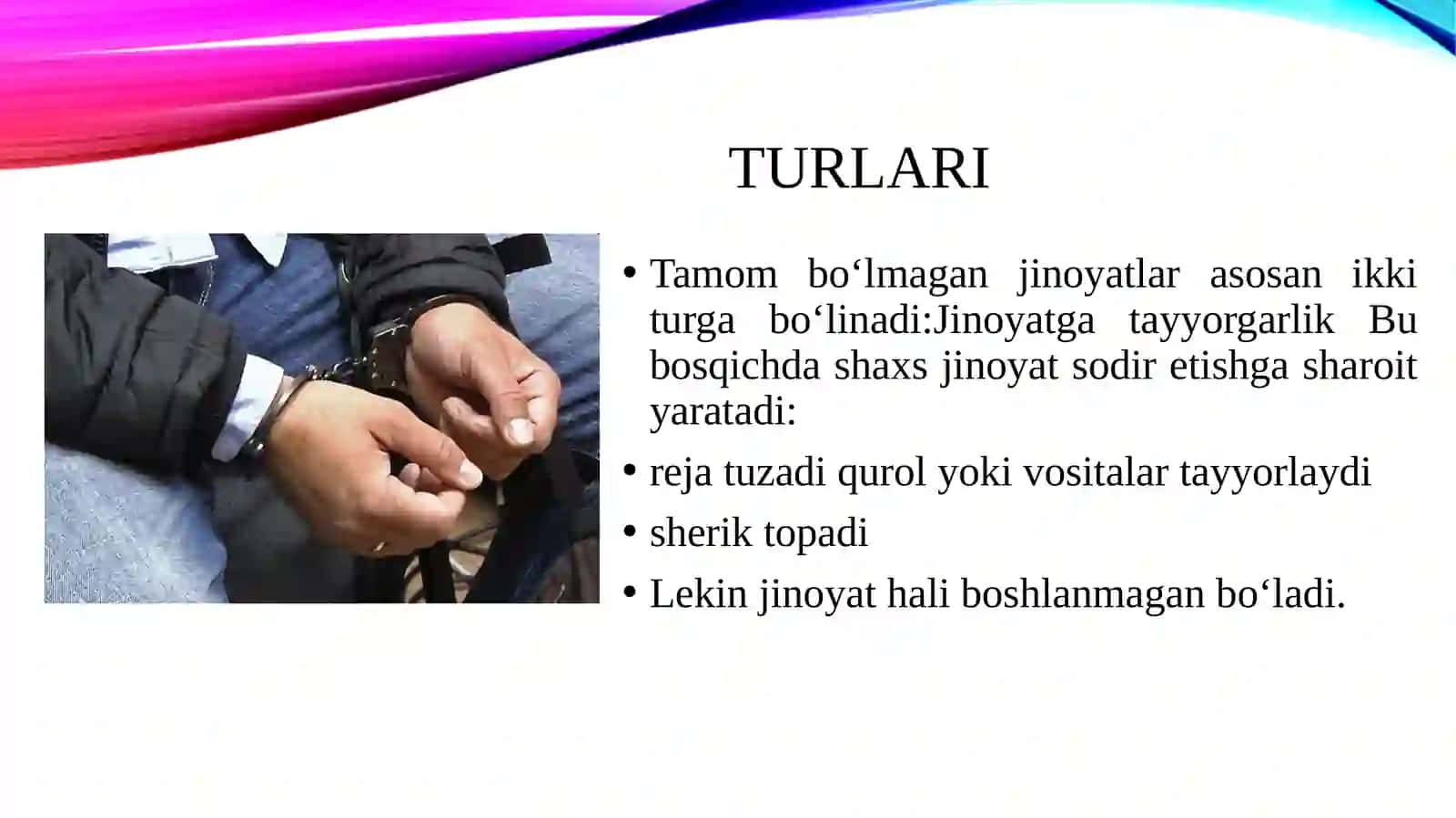 Tamom bo‘lmagan jinoyatlar 4