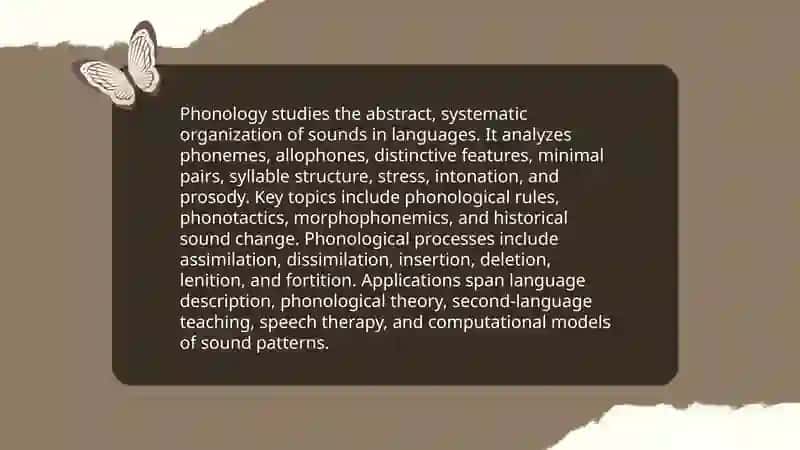 Branches of linguistics 4