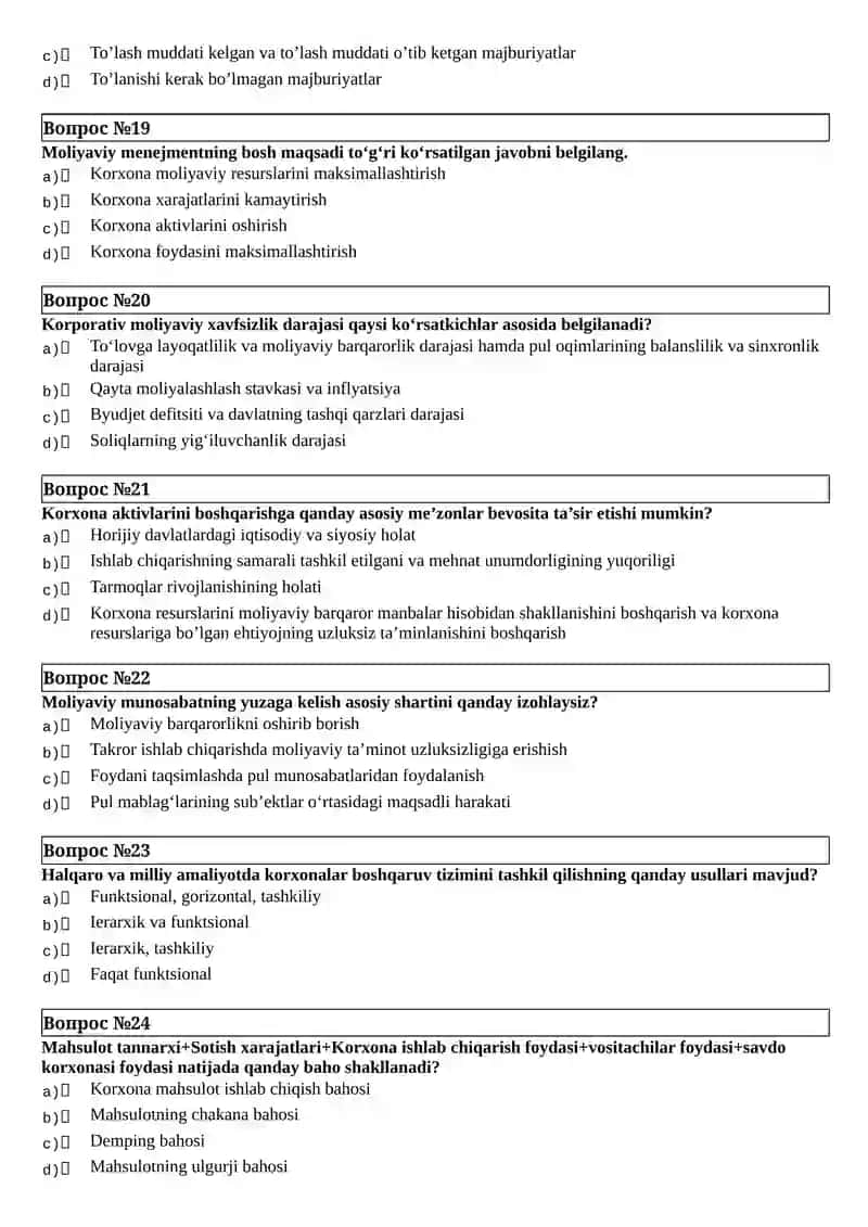 FINANCIAL MANAGEMENT 4