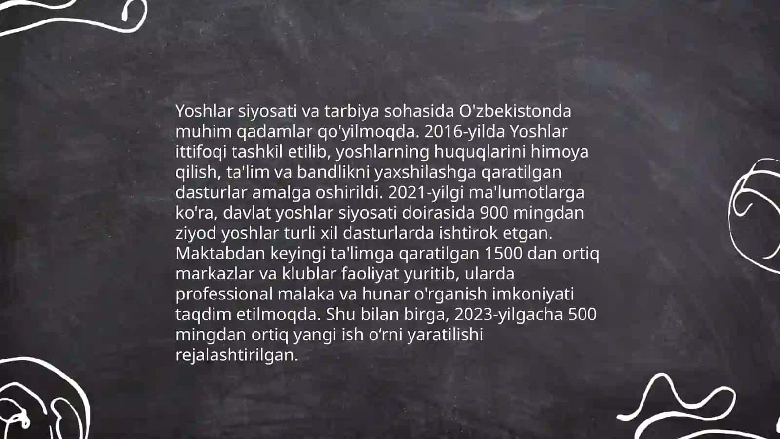Ta'lim tizimidagi islohotlar 4