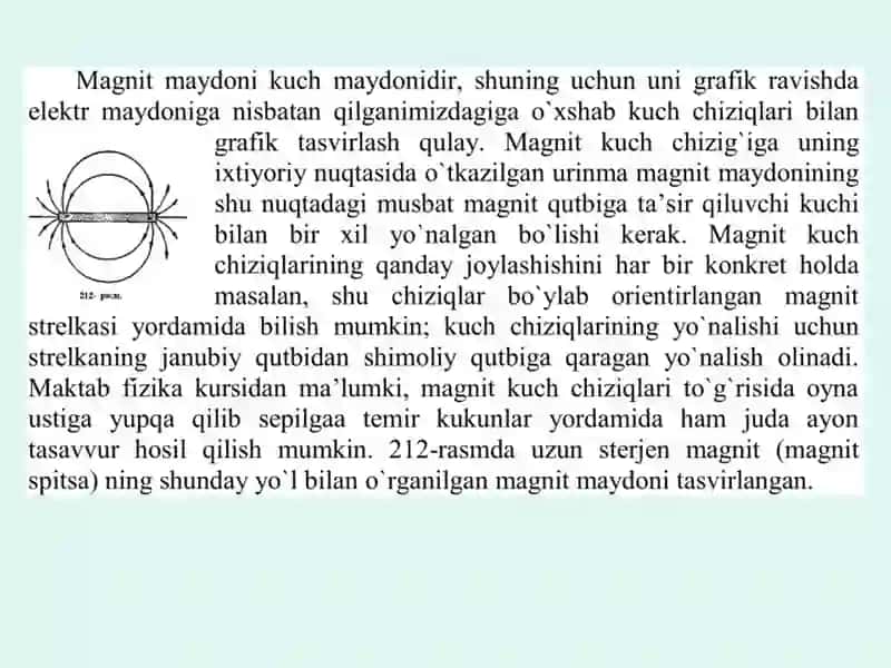 Toklarning bo`shliqdagi magnit maydoni 4
