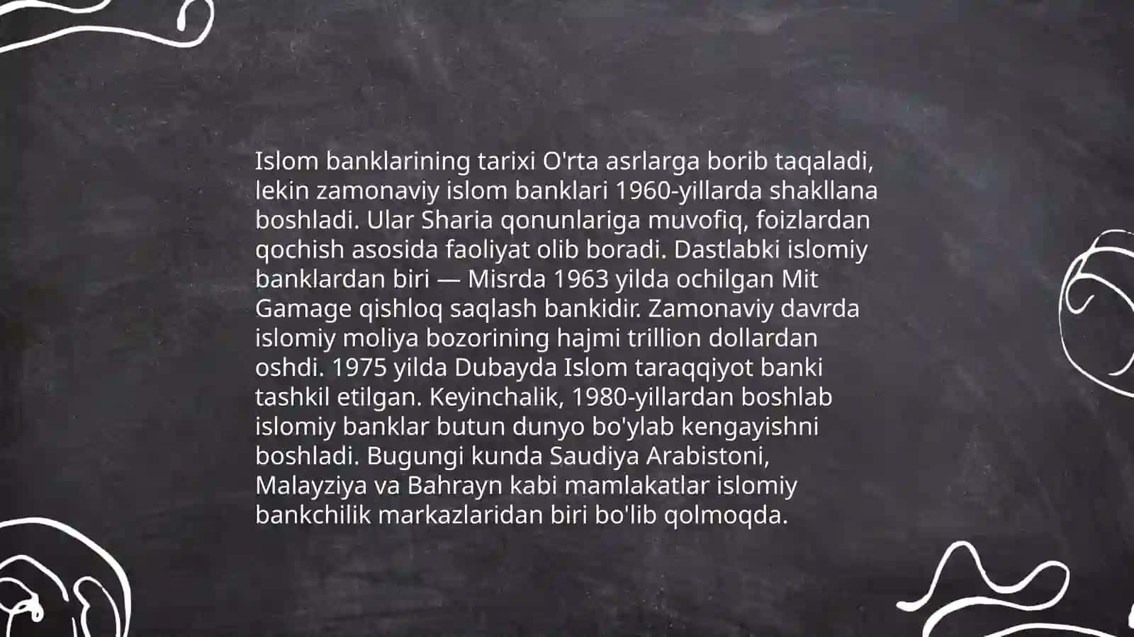 Islom banklarining turli davlatlarda rivojlanish darajasi 4