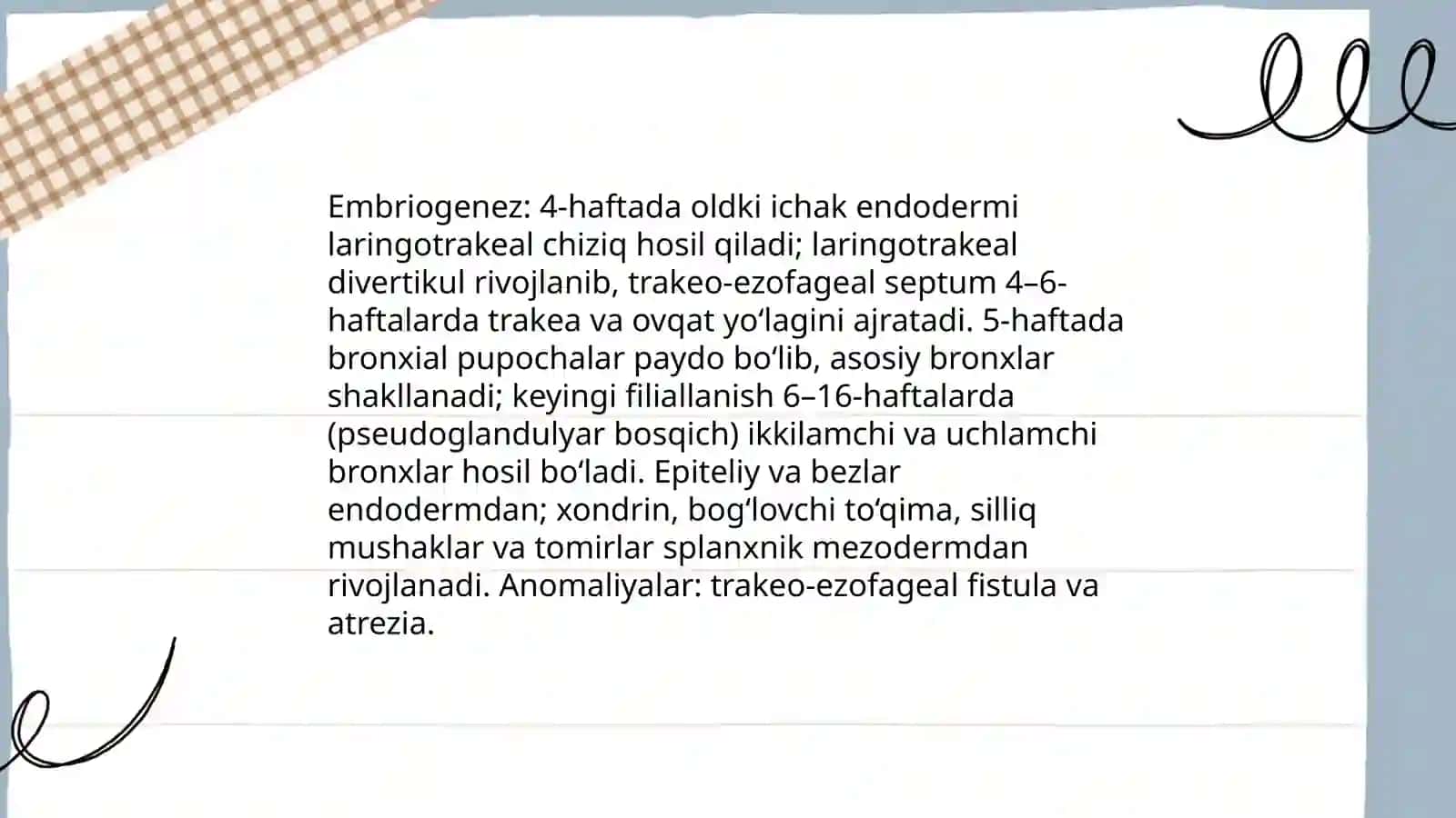 Nafas olish sestemasi gestalogiyasi 4