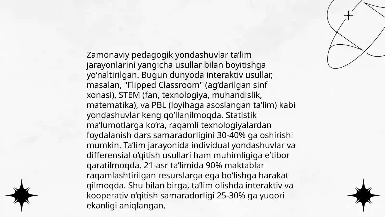 Pedagogik gʻoyalarning rivojlanish bosqichlari 4