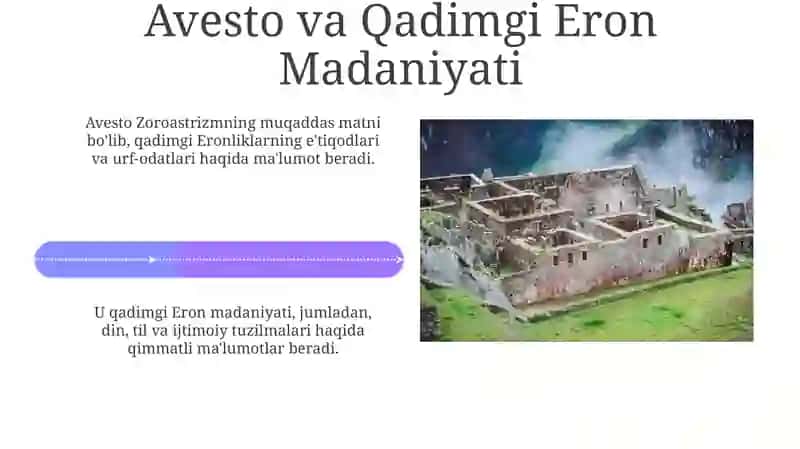 Avesto: O'tmishga Deraza 4