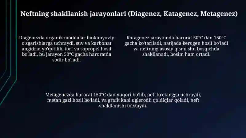 Neft va uning hosil boʻlishi 4
