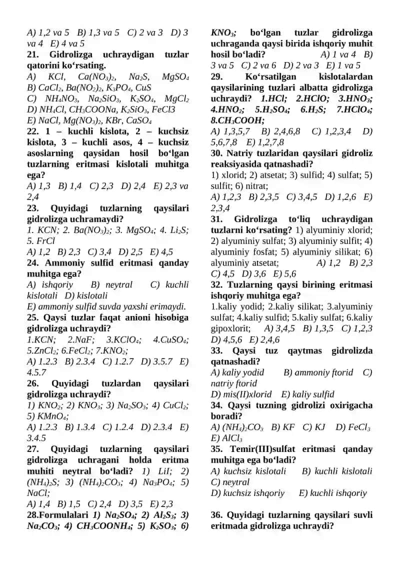 TUZLAR GIDROLIZI 4