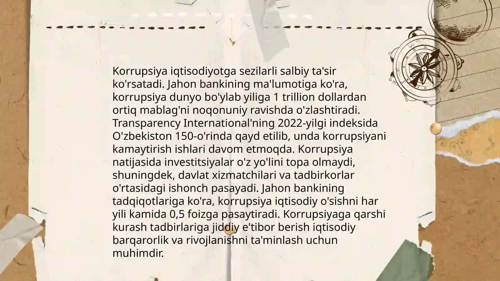 Korrupsiya Problemasi 4
