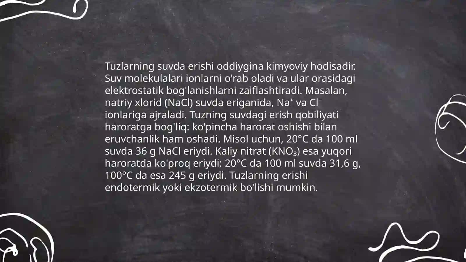 Tuzlar qidrolizida eritma muhiti.Vodorod ko'rsatkich(pH) 4