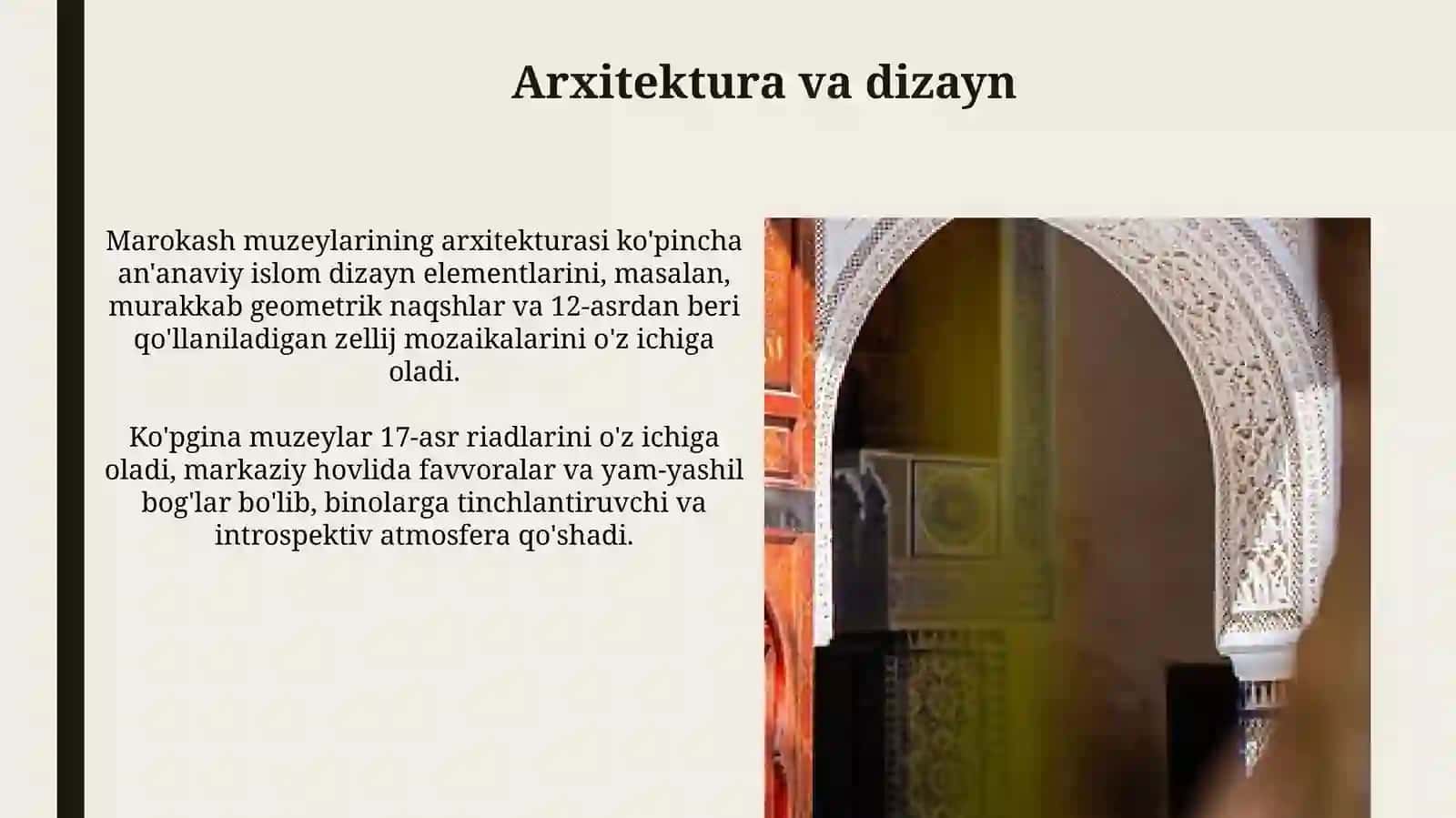 Marokash muzeyi 4
