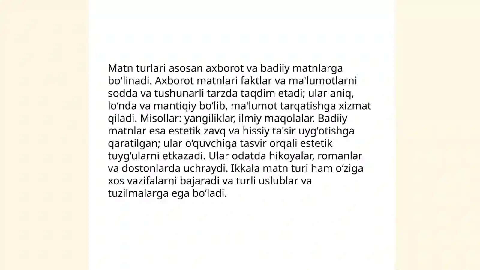 Matnning struktura elementlari 4