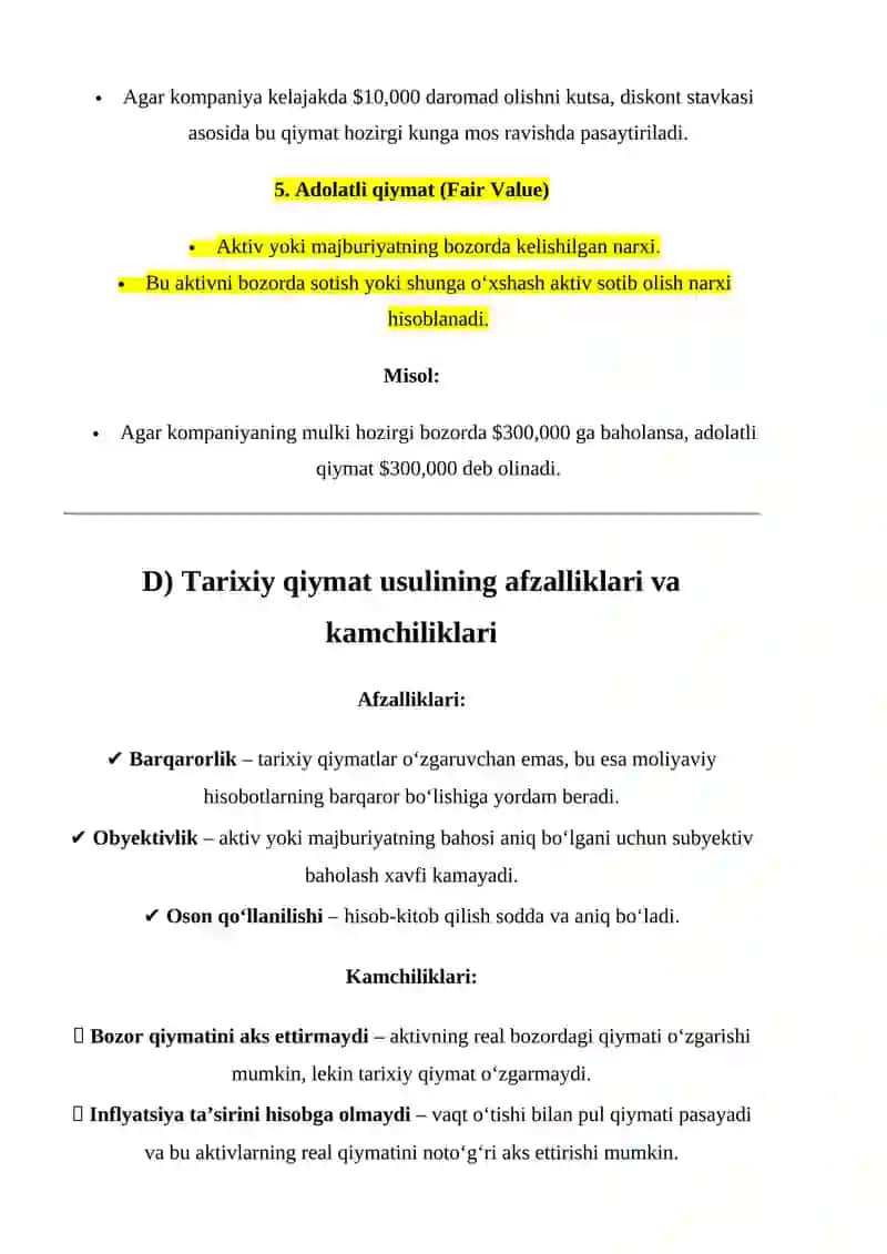 Tan olish va o‘lchash 4