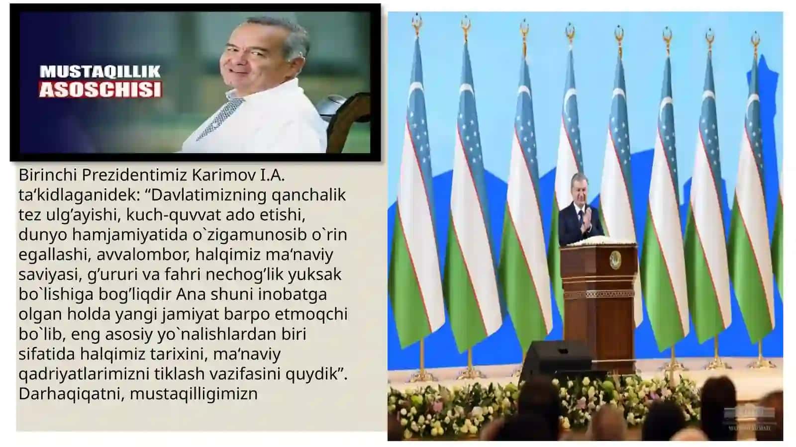 Mustaqillik yillarida Oʼzbekistonning maʼnaviy va madaniy taraqqiyoti 4