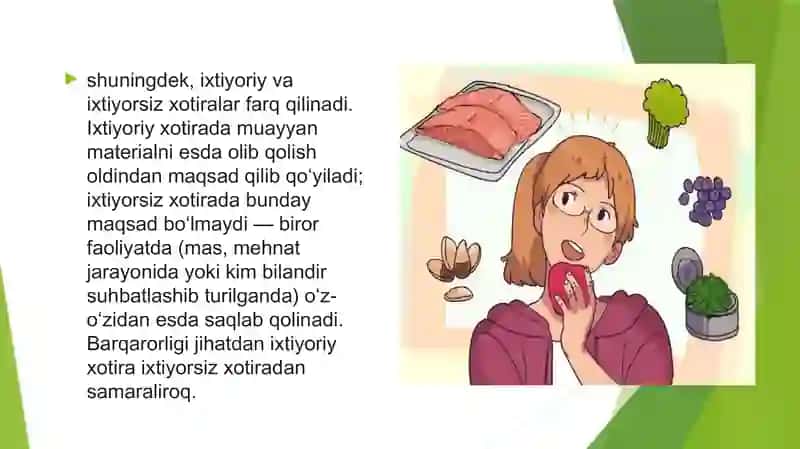xotira haqida tushuncha 4