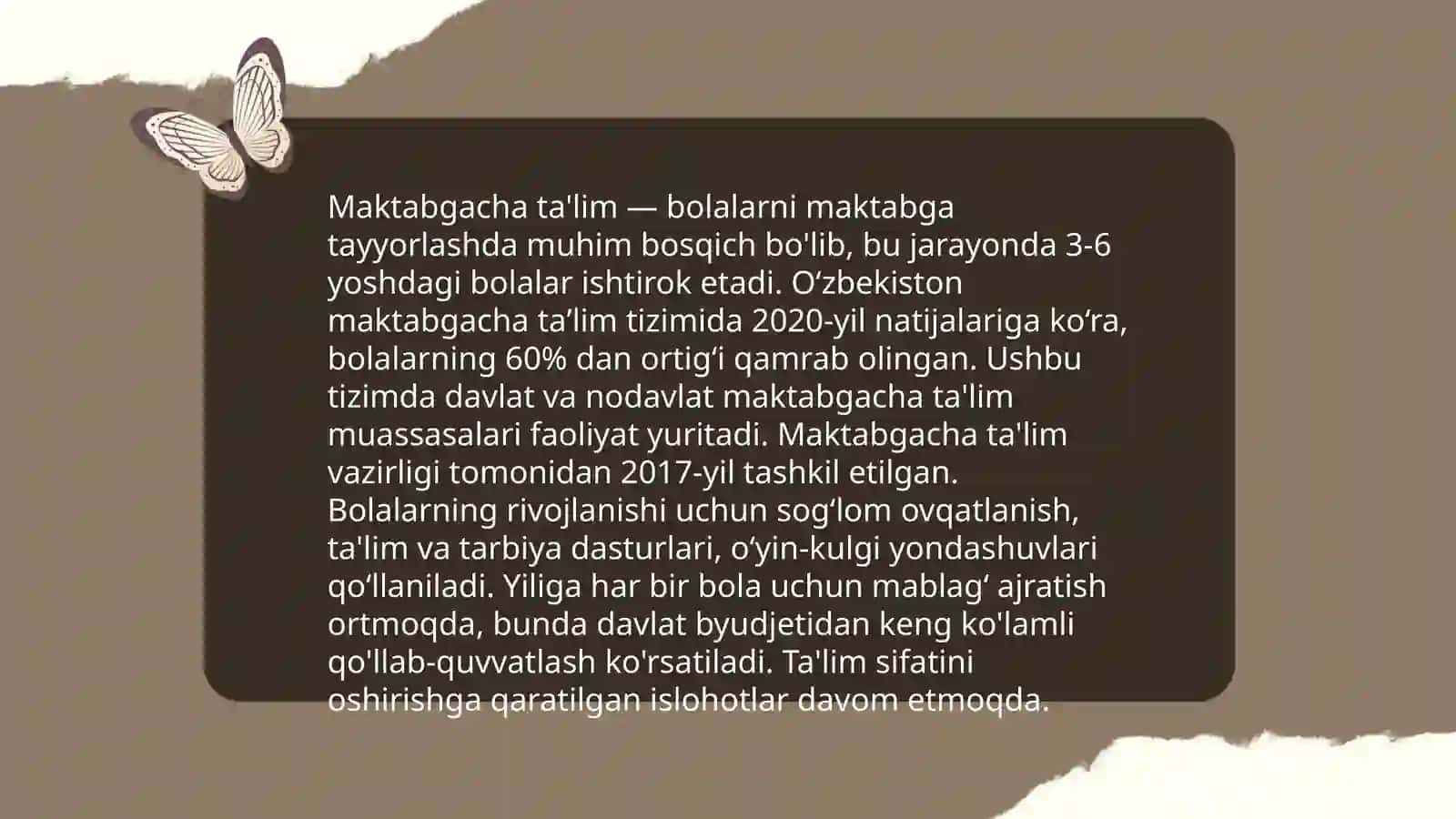 Ta'lim tizimining rivojlanish tarixi 4