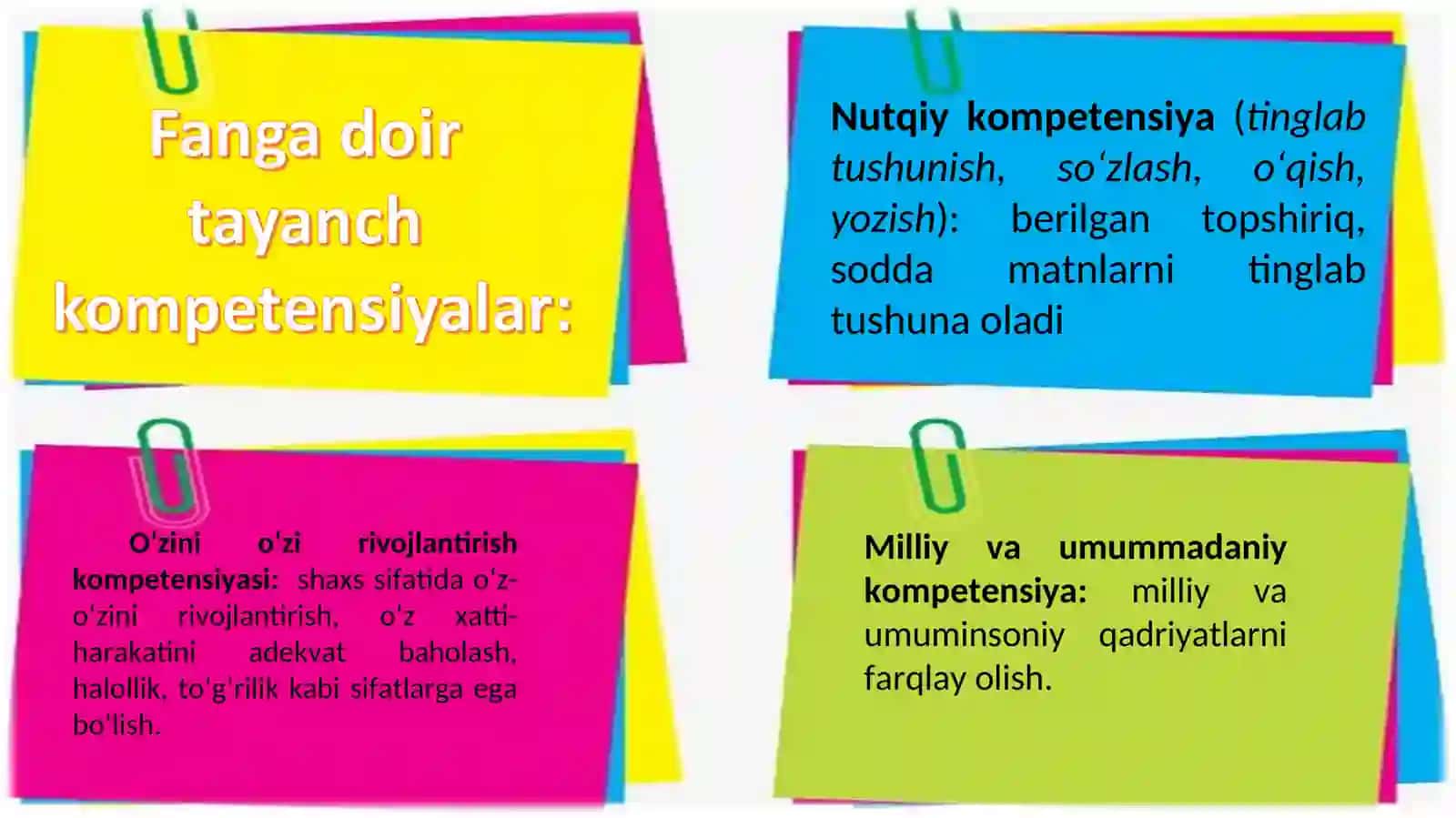 Ot so‘z turkumlari 4