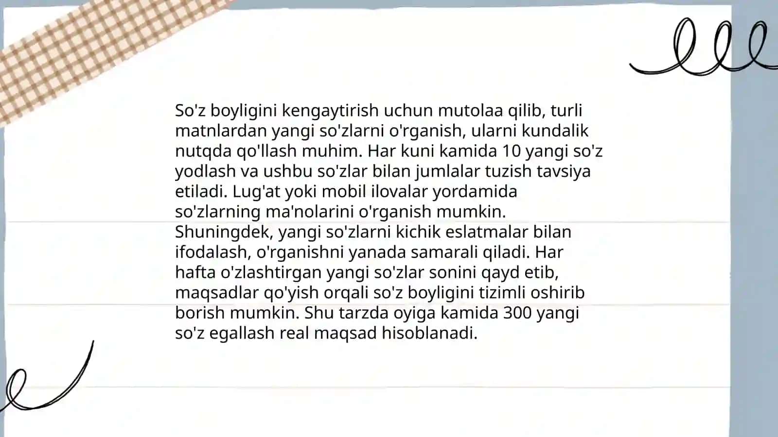 Yozma nutqdagi grammatik xatolarni aniqlash 4