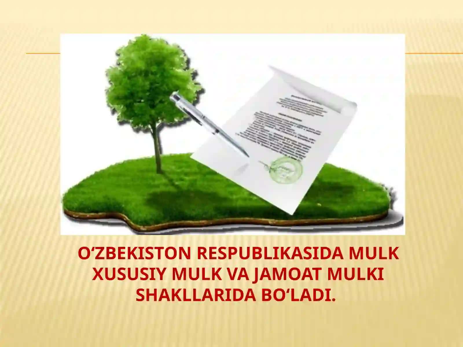 Ashyoviy huquqlar 4