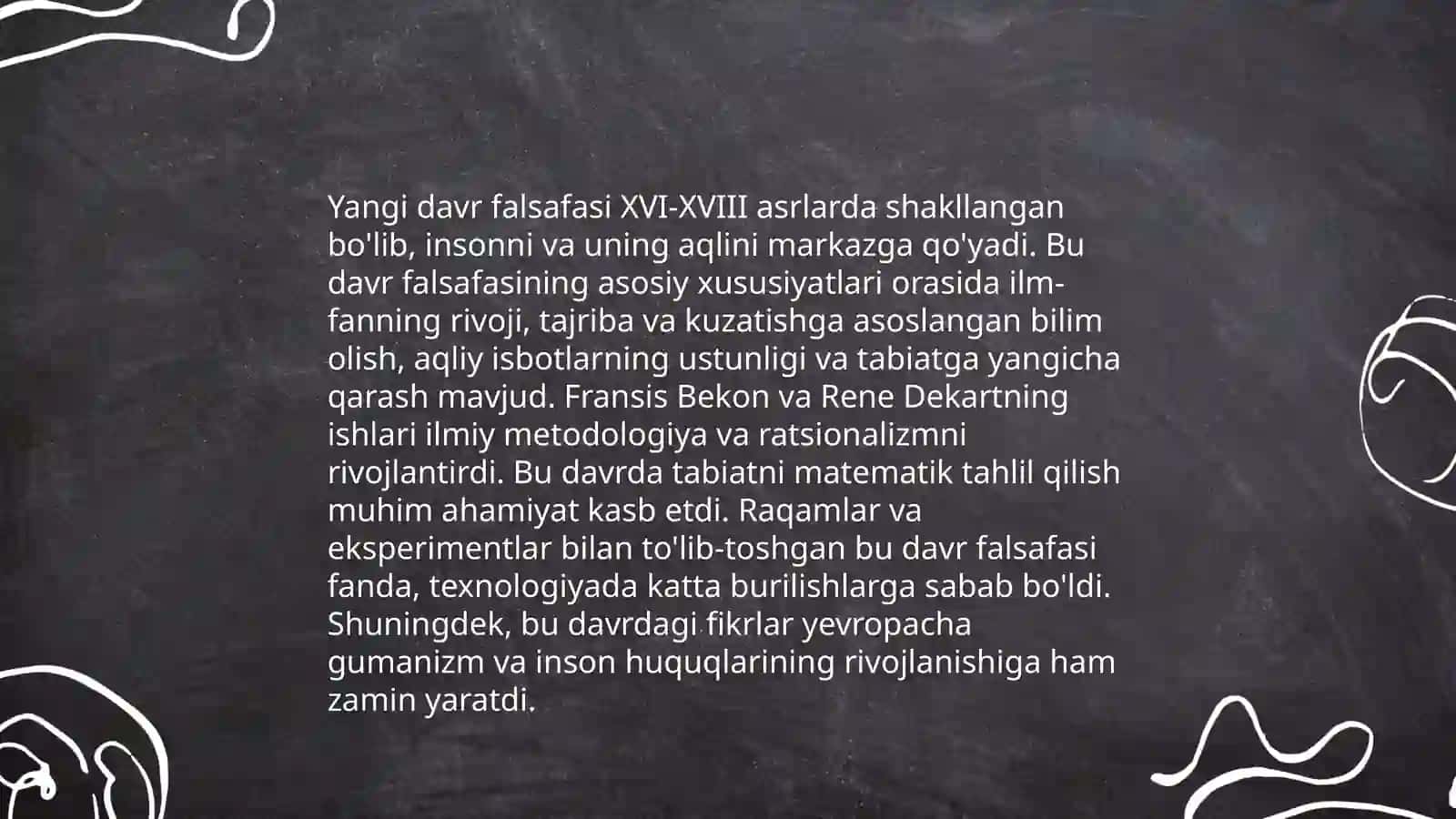 Yangi davr va eng yangi davr falsafasi 4