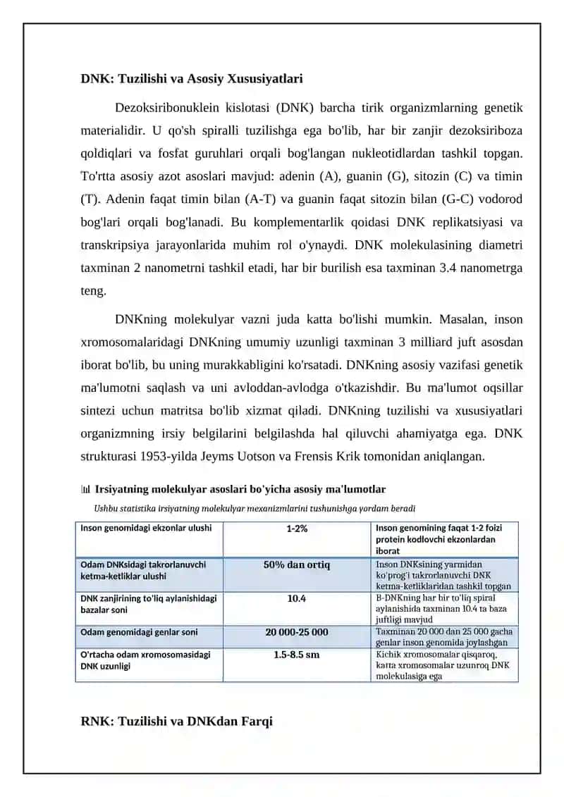Irsiyatning molekular asaslari 4