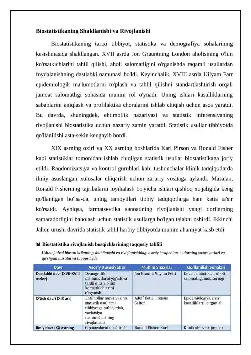 Tibbiy statistika va biostatistika 4