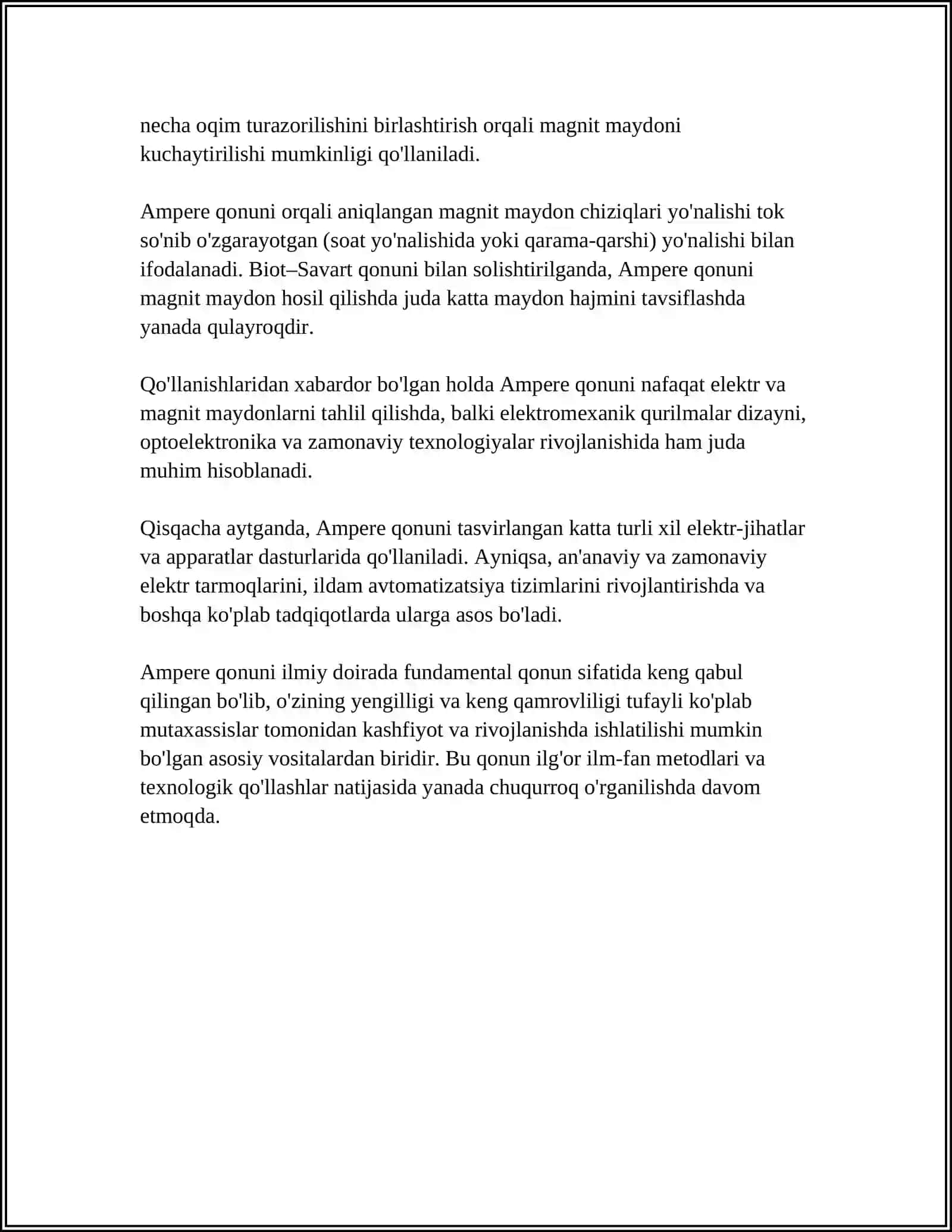 AMPER VA LORENS KUCHLARI 4