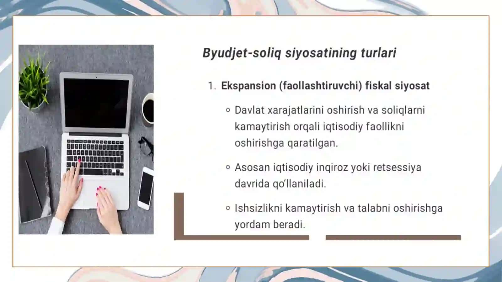 Byudjet-soliq siyosati 4