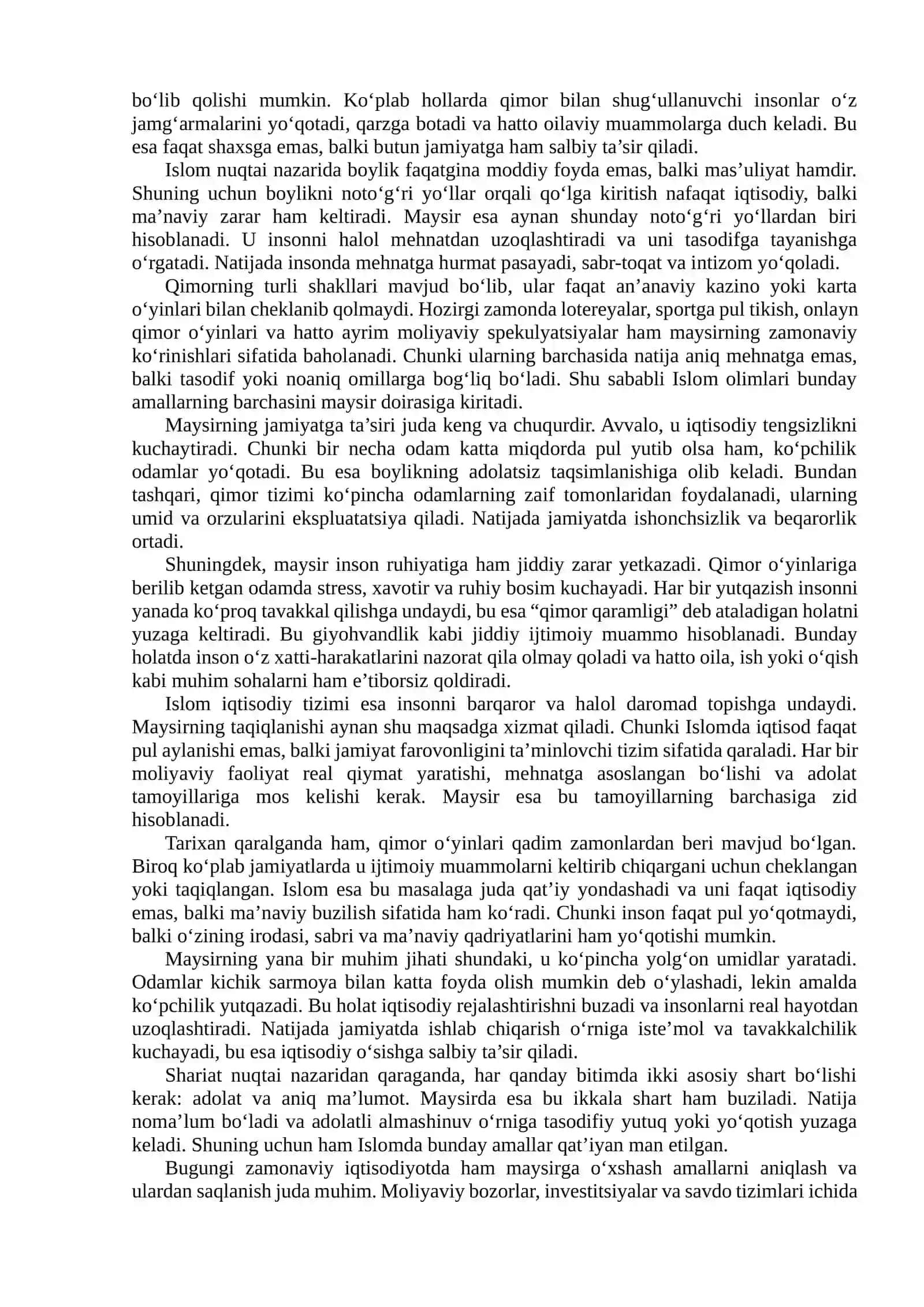 Ribo (foiz) taqiqlanishi 4
