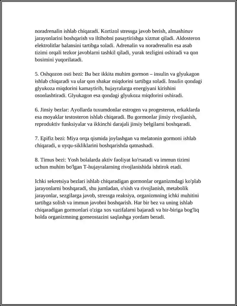 AYRISH VA ICHKI SEKRETSIYA BEZLARI 4