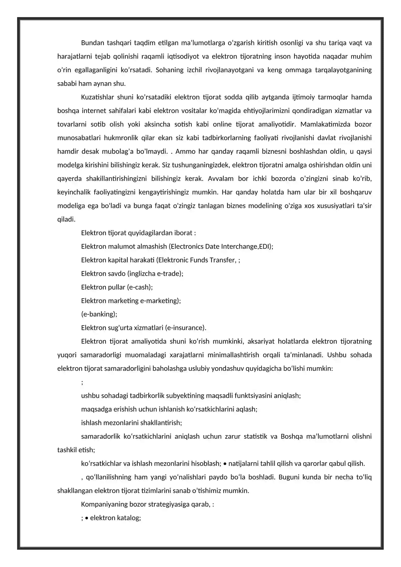 Elektron tijorat va elektron biznes 4