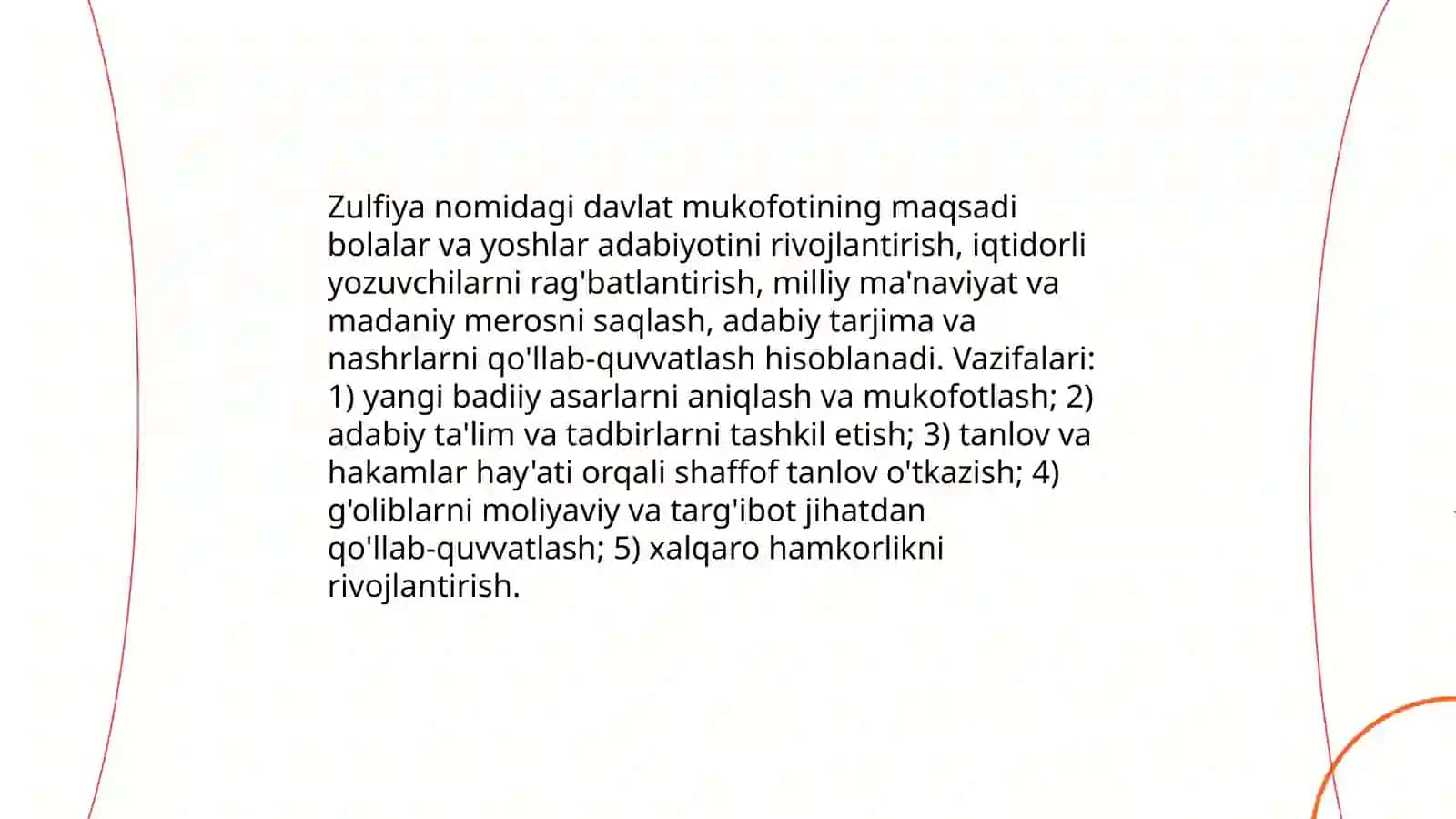 Zulfiya nomidagi davlat mukofoti 4