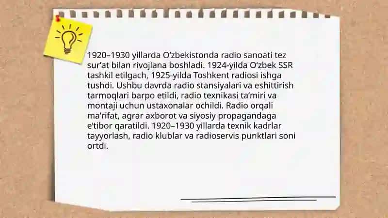O'zbekistonda radio sohasining rivojlanishi 4