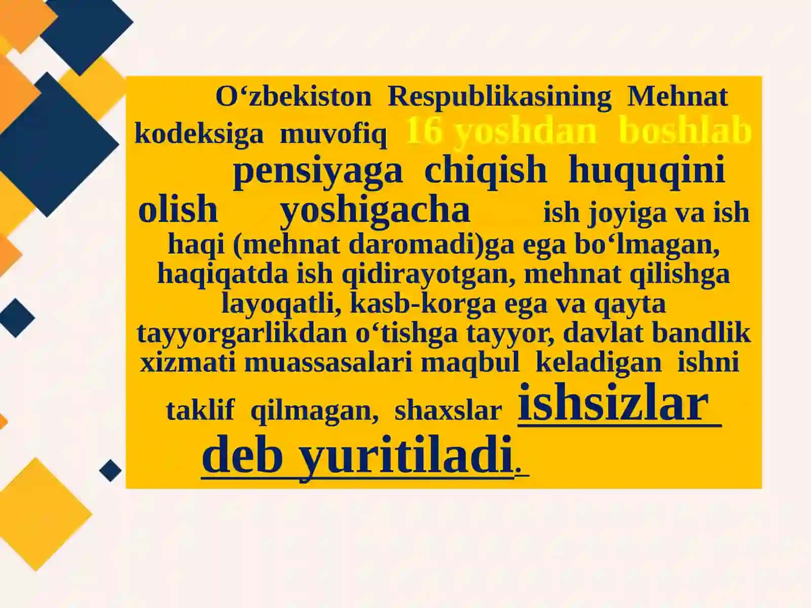 ISHSIZLIK 4