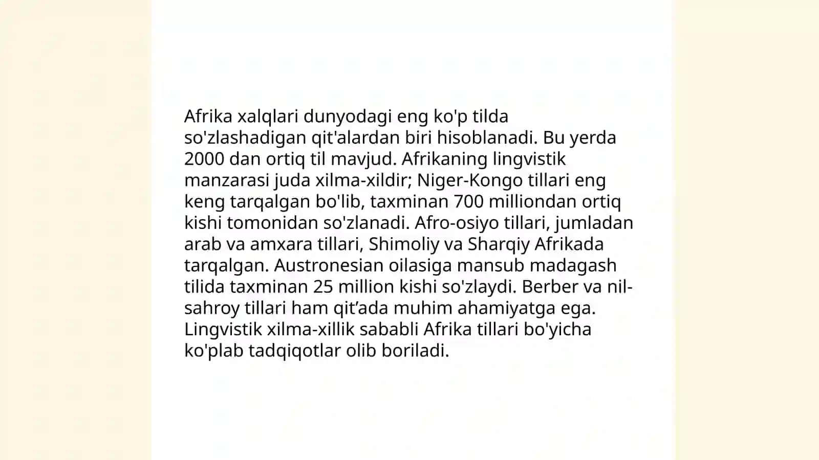 Afrika Xalqlari 4