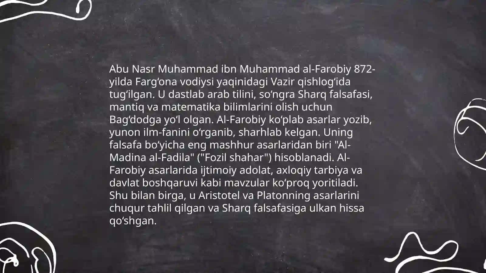 Al-Farobiyning hayoti va ijodi 4